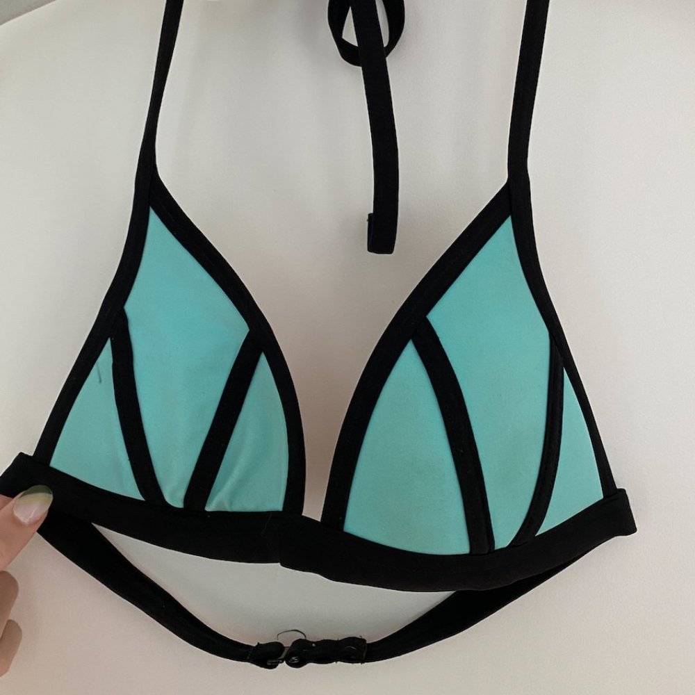 Victoria Secret blue bikini top